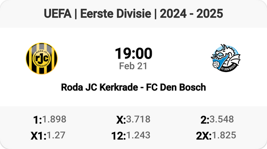 Roda JC vs FC Den Bosch – Who Will Shine Tomorrow?