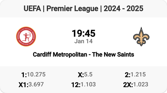 Exciting Clash: Cardiff Metropolitan vs The New Saints!