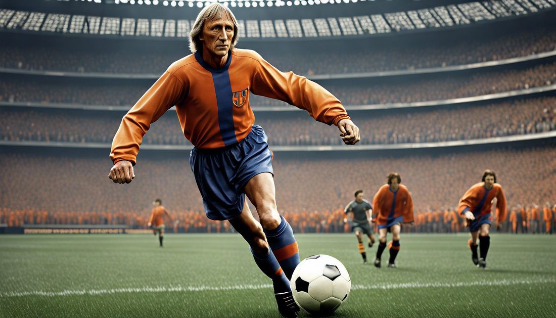 Johan Cruyff: The Legend in Battle Armor ⚽️⚔️