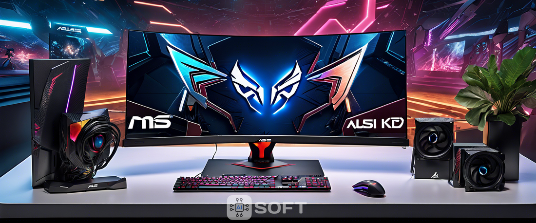 Asus and MSI 27-inch 4K OLED 240Hz gaming monitors showcase