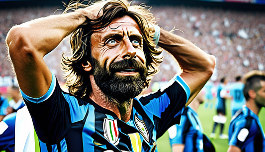 Pirlo's Epic Celebration: A Mythical Victory!