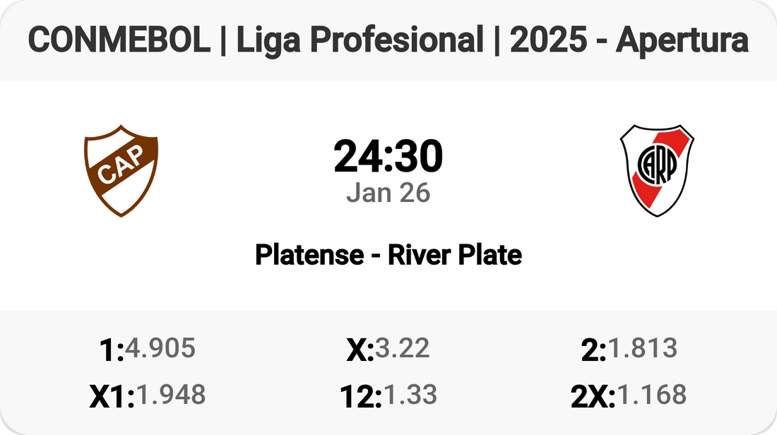 Epic Clash: Platense vs River Plate! ⚽🔥