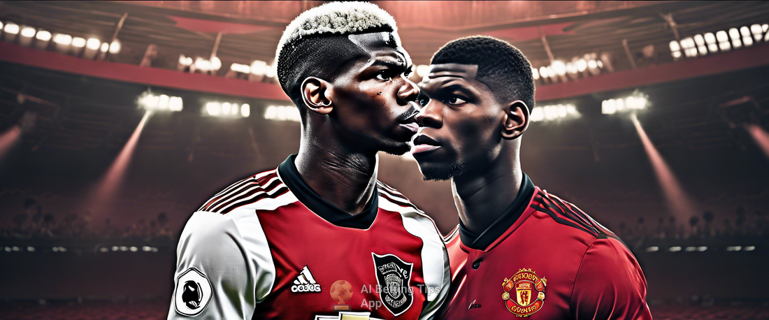 Paul Pogba and Timothy Fosu-Mensah reunite, discussing football and speculation.