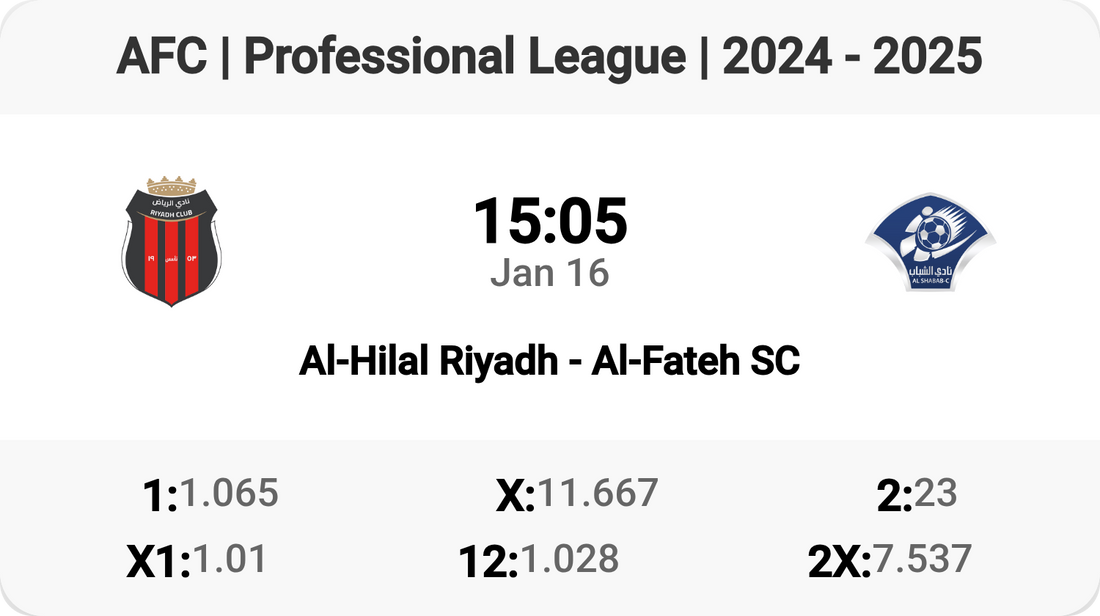 Al-Hilal vs Al-Fateh: Clash of Titans! ⚽🔥