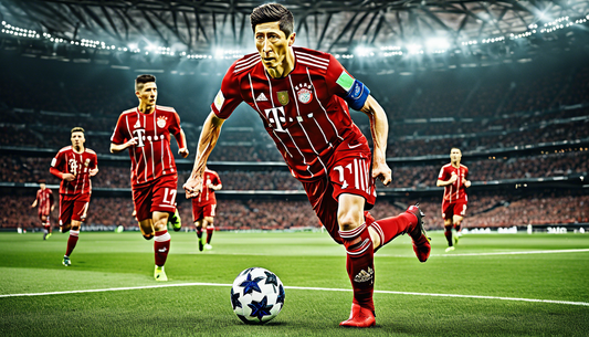 Lewandowski’s Magic on the Pitch! 🔥