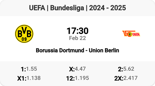 Exciting Bundesliga Clash: Dortmund vs Union Berlin!