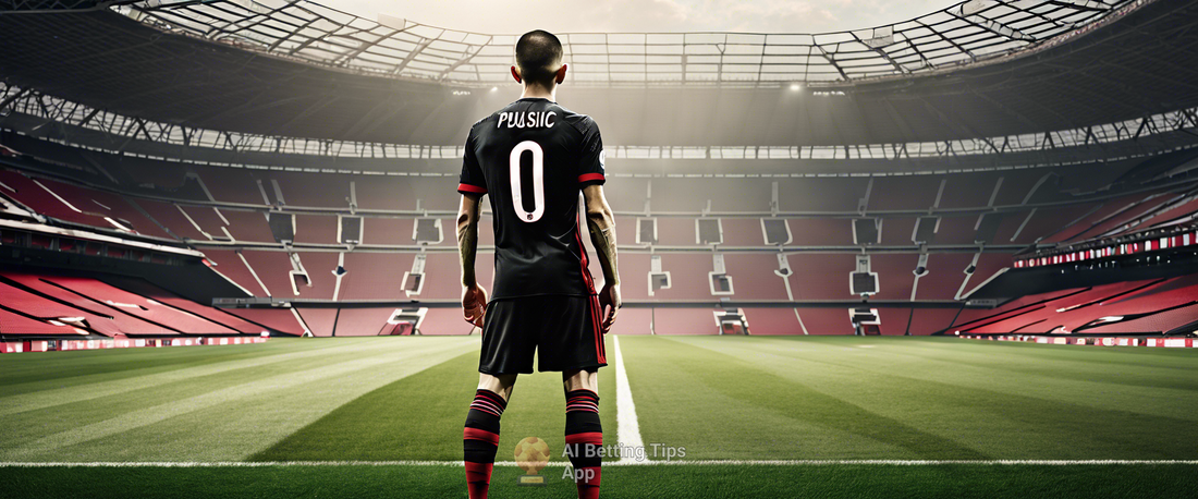 Christian Pulisic in action for AC Milan, showcasing his importance to the team.