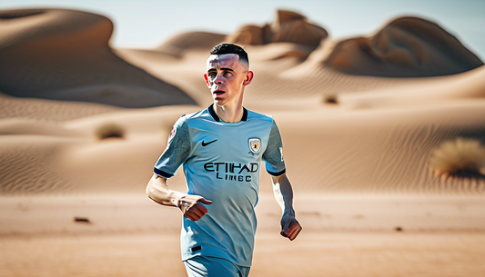 Phil Foden's Desert Goal Celebration! 🌟⚽