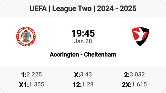 Accrington vs Cheltenham: League Two Showdown!