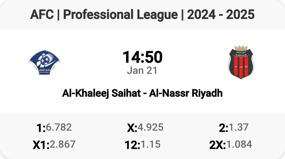 Al-Nassr Faces Al-Khaleej: Clash of Titans Tomorrow! 🏆⚽