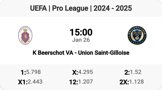 Exciting Clash: Beerschot VA vs Union Saint-Gilloise!