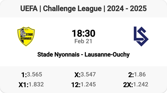 Match Preview: Stade Nyonnais vs Lausanne-Ouchy! ⚽🔥