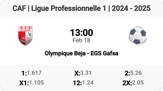 Match Preview: Olympique Beja vs EGS Gafsa! ⚽️🔥