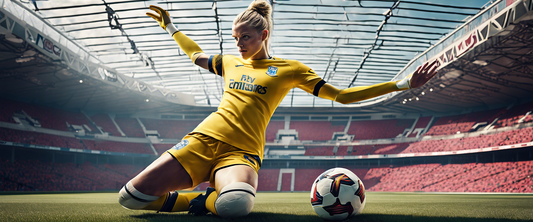 WSL logo and women's football action