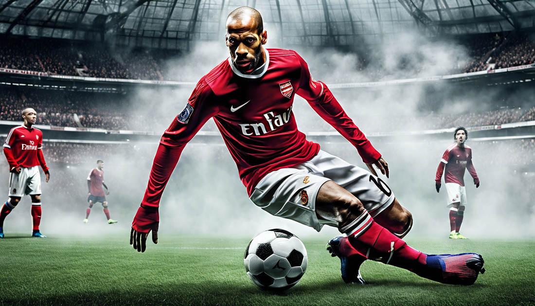 Unforgettable Football Showdown: Thierry Henry in Action!