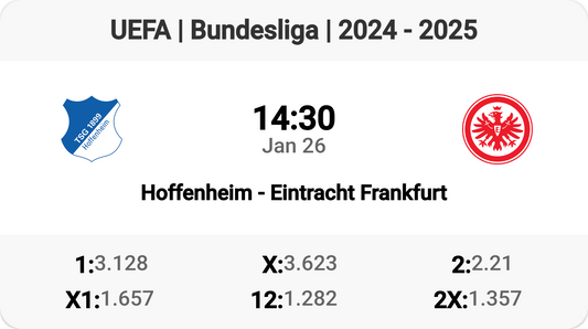 Hoffenheim Battles Eintracht Frankfurt Tomorrow! ⚽️🔥