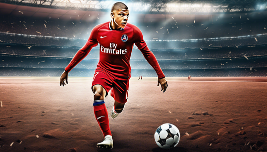 Epic Mbappe Save in Volcano! 🌋⚽️