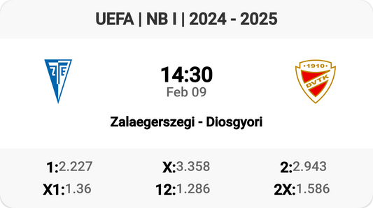 Zalaegerszegi vs Diosgyori: Exciting Clash Tomorrow!