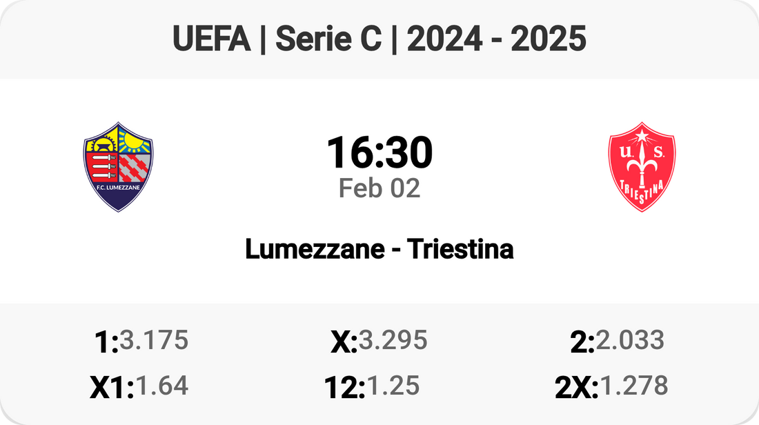 Lumezzane vs Triestina: A Serie C Showdown!