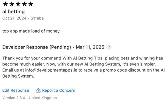 AI Betting System